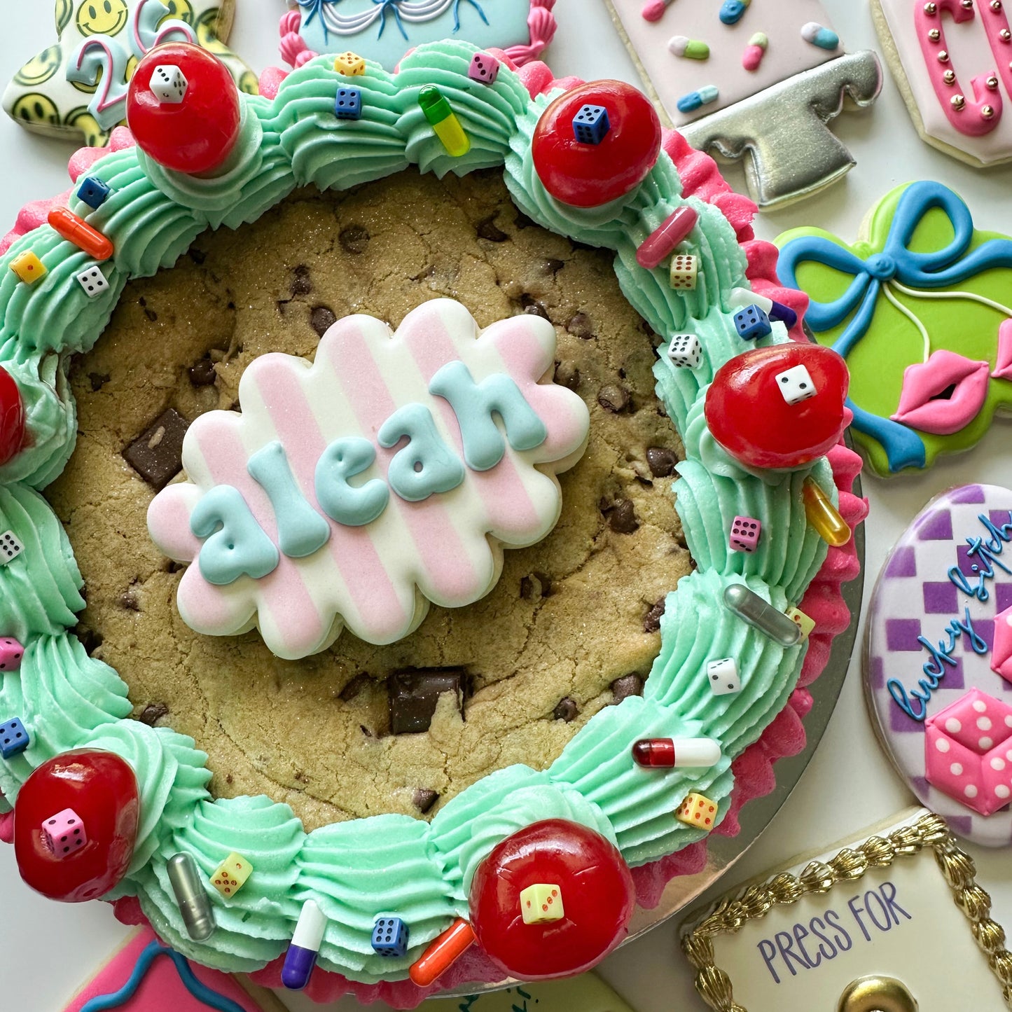 8 Inch Round Cookie Cake